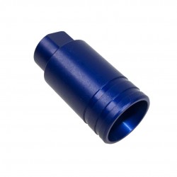 AR-9 Flare Can Recoil Compensator Aluminum Blue